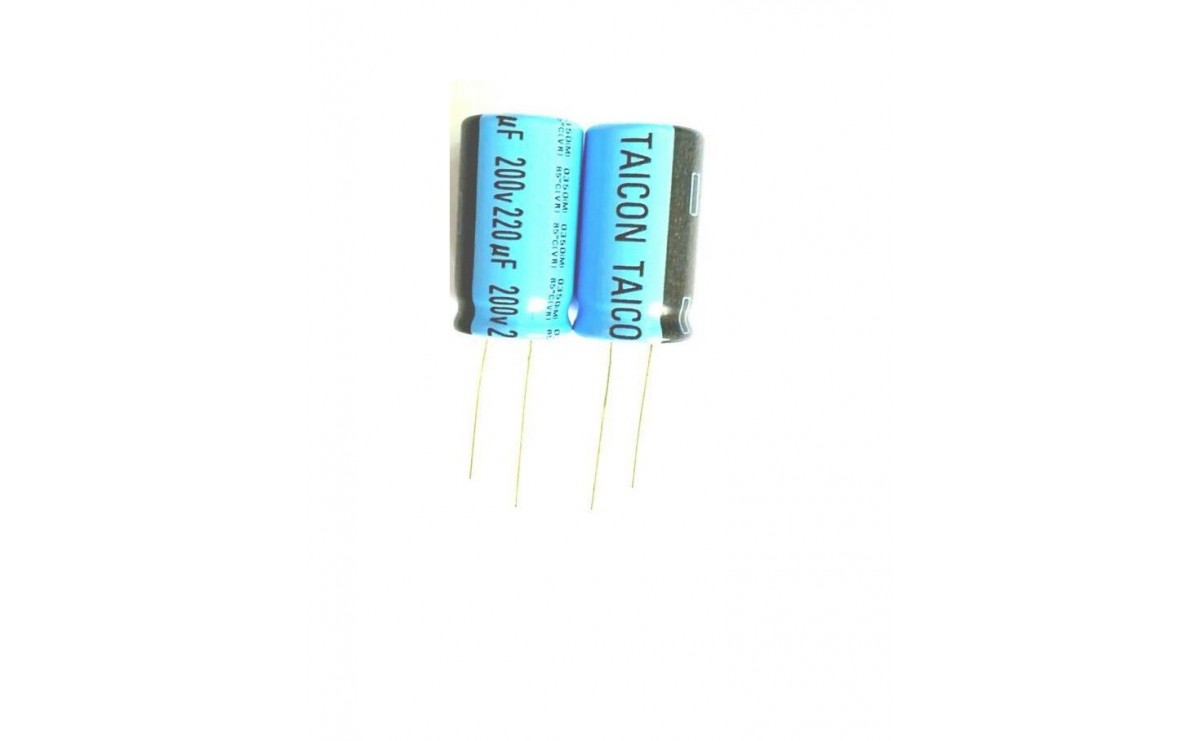 خازن الکترولیتی 220uF / 200V خازن الکترولیتی 220uF / 200V
