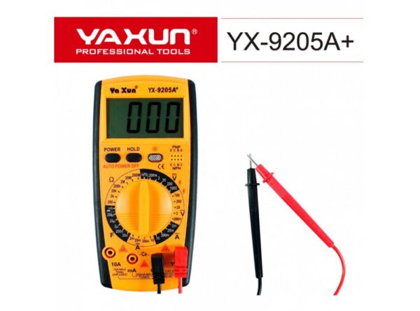 مولتی متر دیجیتال یاکسون YAXUN مدل +YX-9205A