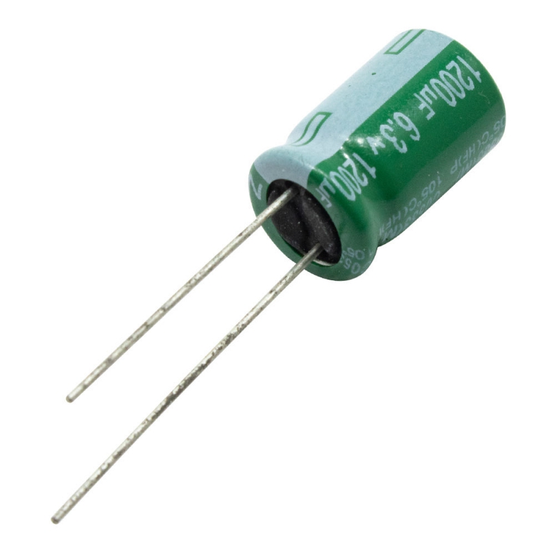 خازن الکترولیتی 1200uF / 6.3V خازن الکترولیتی 1200uF / 6.3V