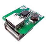 برد پاور بانک تک خروجی کوچک با ورودی TYPE-C