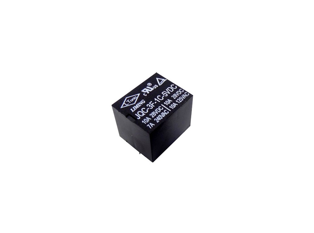 رله 5V 7Aپایه میلون T73 مارک LIMING کد JQC-3F-1C-5VDC رله 5V 7Aپایه میلون T73 مارک LIMING کد JQC-3F-1C-5VDC